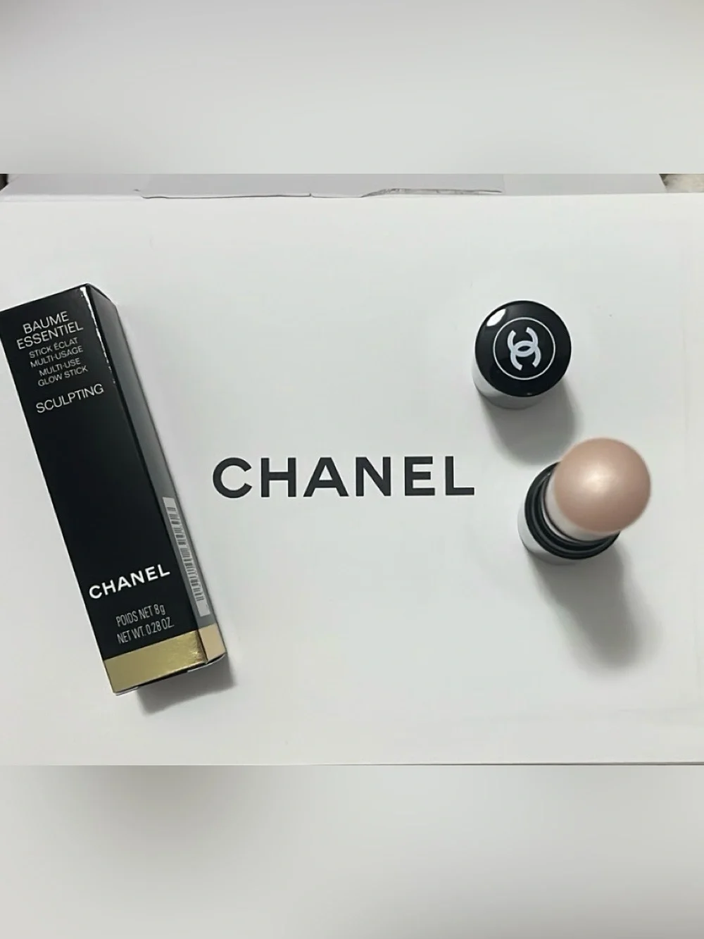 CHANEL BAUME ESSENTIEL Multi-Use Glow Stick SCULPTING full size authentic NIB